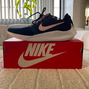 Nike Women’s VTR Comfort Mesh Running Shoes Midnight Navy Echo Pink Size 7